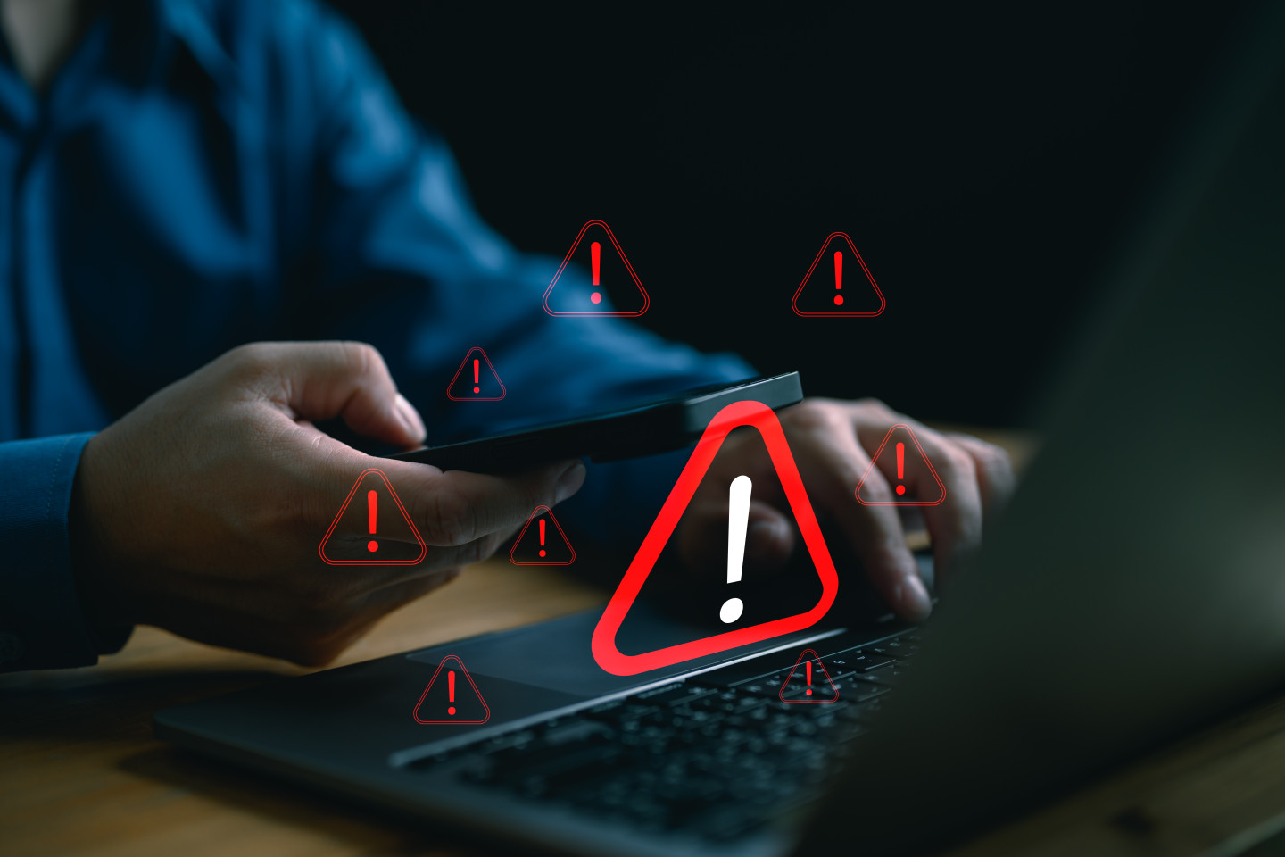 Cyberagriffe auf Unternehmen sind ein großes Risiko für Unternehmen