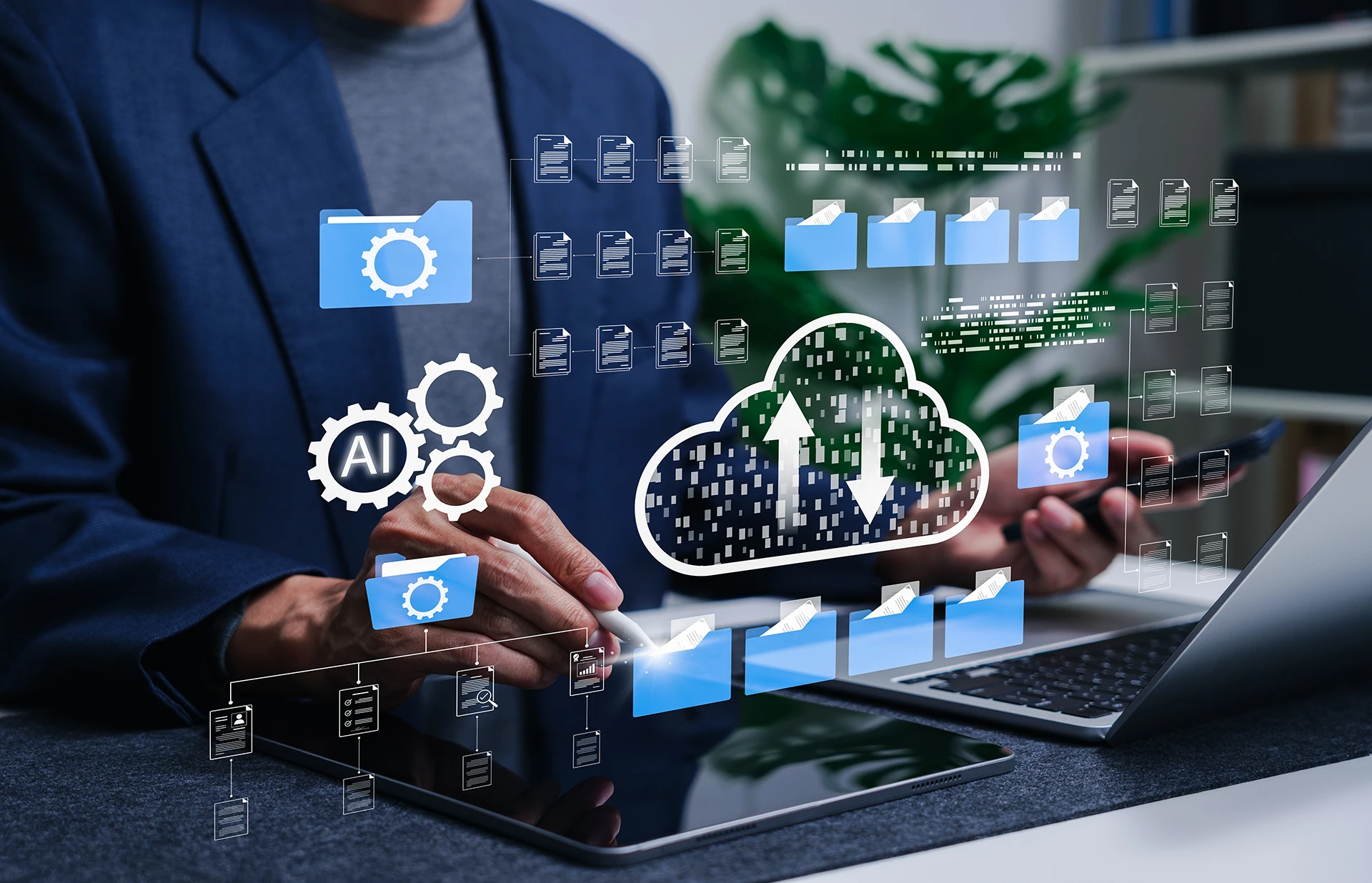 DMS mit KI-Assistent: Effiziente Archivierung und automatisierte Workflows