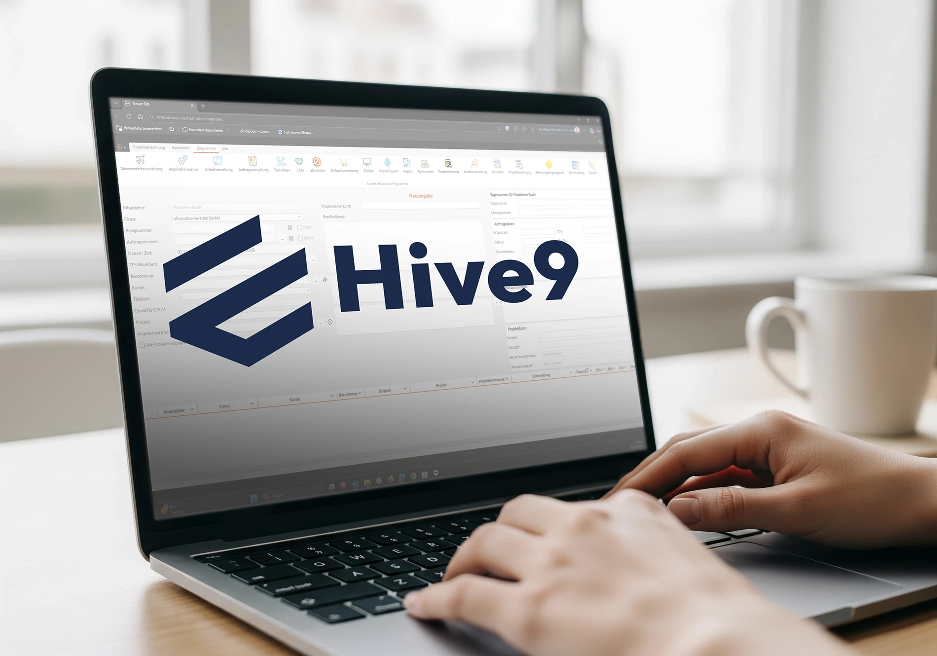 eEvolution Hive9 - Das bewährte eEvolution ERP im Webformat